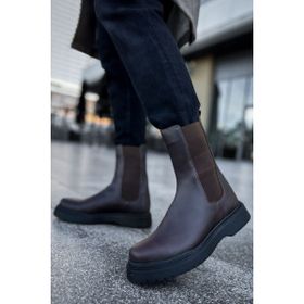 Deridün Yıldız Shoes MN223 CST Alaska Kahve Erkek Bot