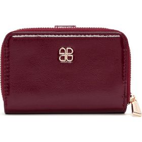 Derimod 000A2D561516 Kadın Bordo Rugan Cüzdan