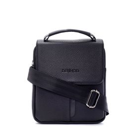 Derimod 22SBD3500FT Erkek Siyah Postacı Çanta