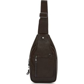 Derimod 23SBD3100FT Erkek Kahverengi Deri Çapraz Çanta