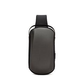 Derimod 24SBD30046F D-Pack Erkek Gri Teknolojik Kumaş Çapraz Çanta