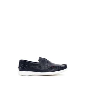 Derimod 24SFD6303FT Lacivert Deri Casual Erkek Ayakkabı