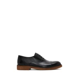 Derimod 24WFD6013FT Erkek Siyah Bağcıklı Deri Casual Ayakkabı