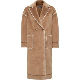 Derimod 24WGD5206FF Montana Kadın Kahverengi Teddy Pardösü