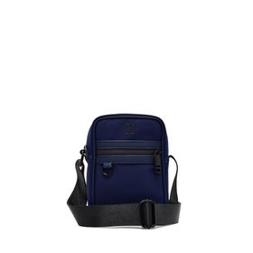 Derimod 25SBD30116F Erkek Lacivert Mini Kumaş Postacı Çantası