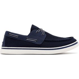 Derimod 25SFD69016F Zero Erkek Lacivert Bağcıklı Kumaş Casual Ayakkabı