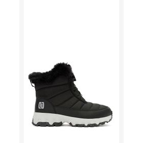 Derimod 25WFD490114 Dry Kadın Siyah Bağcıklı Kalın Tabanlı Waterproof Outdoor Bot