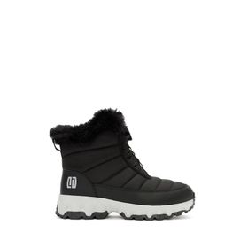 Derimod 25WFD490114 Dry Kadın Siyah Bağcıklı Kalın Tabanlı Waterproof Outdoor Bot