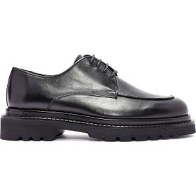Derimod 25WFD602518 Erkek Siyah Bağcıklı Deri Casual Ayakkabı