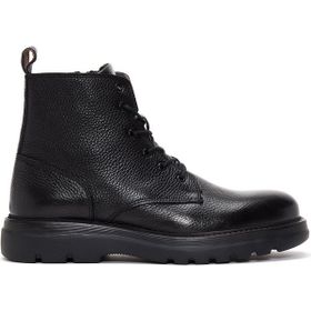 Derimod 25WFD6306FT Erkek Siyah Bağcıklı Deri Casual Bot