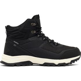 Derimod 25WFD693214 Dry Erkek Siyah Bağcıklı Kalın Tabanlı Outdoor Bot