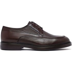 Derimod 25WFD7048FT Erkek Kahverengi Bağcıklı Deri Casual Ayakkabı