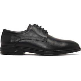 Derimod 25WFD750218 Erkek Siyah Bağcıklı Deri Casual Ayakkabı