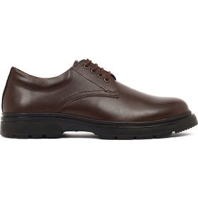 Derimod 25WFD751818 Erkek Kahverengi Bağcıklı Deri Casual Ayakkabı