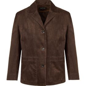 Derimod 25WGD560010 Gloria Kadın Kahverengi Oversize Süet Deri Ceket