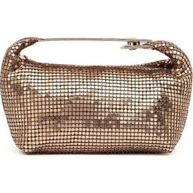 Derimod 26PBD2718ML Kadın Bronz Pullu Mini Kol Çantası