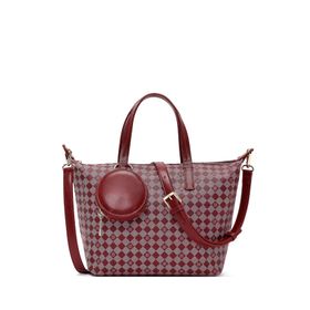 Derimod 26PBD273426 Kadın Bordo Baskılı Kol Çantası