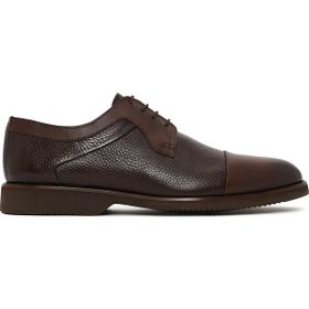 Derimod 26SFD671014 Erkek Kahverengi Bağcıklı Deri Casual Ayakkabı