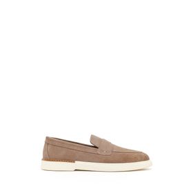 Derimod 26SFD750210 Erkek Bej Süet Deri Casual Loafer