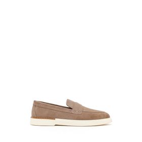 Derimod 26SFD750210 Erkek Bej Süet Deri Casual Loafer