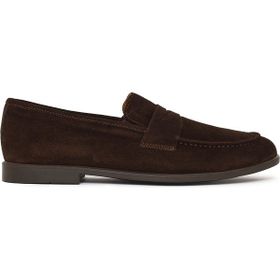 Derimod 26SFD790218 Erkek Kahverengi Süet Deri Loafer