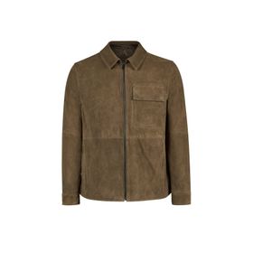 Derimod 26SGD659910 Asensio Erkek Yeşil Süet Deri Ceket