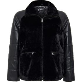 Derimod Dakota 24WGP5283FF Siyah Teddy Kadın Mont