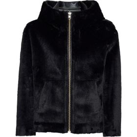 Derimod Gardena 24WGD5241FF Siyah Çift Taraflı Teddy Kadın Mont