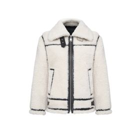 Derimod Verbier 24WGP5290FF Bej Teddy Kadın Mont