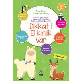 Derin Çocuk Yayınları Dikkat! Etkinlik Var 2+ Yaş
