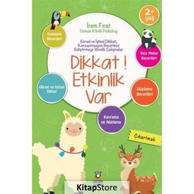 Derin Çocuk Yayınları Dikkat! Etkinlik Var 2+ Yaş