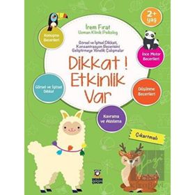 Derin Çocuk Yayınları Dikkat! Etkinlik Var 2+ Yaş