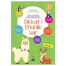 Derin Çocuk Yayınları Dikkat! Etkinlik Var 2+ Yaş