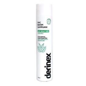 Derinex 250 ml Çay Ağacı Yağlı Isırganlı Kepeğe Karşı Saç Bakım Şampuanı