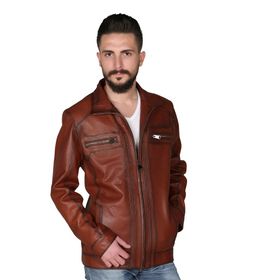 Derinss DER166 Erkek Hakiki Deri Mont