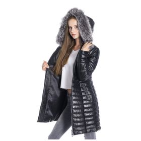 Derinss DKA1303 Siyah Kadın Mont