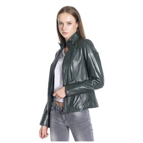 Derinss DKA1905 Yeşil Kadın Mont