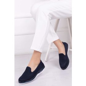 Deripabuc DP23-0201 Lacivert Kadın Babet