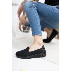 Deripabuc DP23-0201 Siyah Kadın Spor Babet