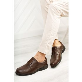 Deripabuc MRD7-0691 Hakiki Deri Kahverengi Erkek Casual Ayakkabı