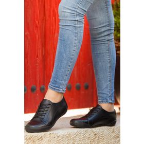 Deripabuc TRC-0503 Siyah Kadın Ayakkabı