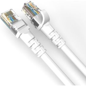 Derkab CAT6 Beyaz 15 mt Ağ Ethernet Kablo