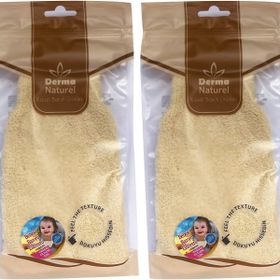 Derma 2xMS-01 Hassas Ciltlere Özel Naturel Bebek Banyo Eldiveni