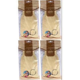 Derma 4xMS-01 Hassas Ciltlere Özel Naturel Bebek Banyo Eldiveni