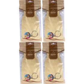 Derma 4xMS-01 Hassas Ciltlere Özel Naturel Bebek Banyo Eldiveni