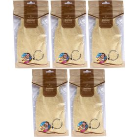 Derma 5xMS-01 Hassas Ciltlere Özel Naturel Bebek Banyo Eldiveni
