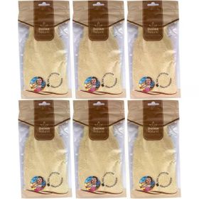 Derma 6xMS-01 Hassas Ciltlere Özel Naturel Bebek Banyo Eldiveni