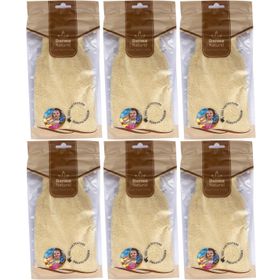 Derma 6xMS-01 Hassas Ciltlere Özel Naturel Bebek Banyo Eldiveni