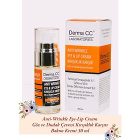 Derma CC 30 ml Kırışıklık Karşıtı Göz Dudak Kremi