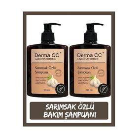 Derma CC Laboratories 2x500 ml Sarımsak Şampuanı